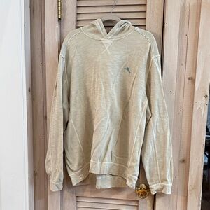 Tommy Bahama Cream Hooded Sweatshirt XXL